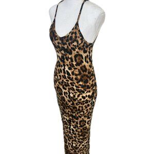 🐆 Fierce Cheetah Print Bodycon Maxi Dress – Bold & Timeless 🔥